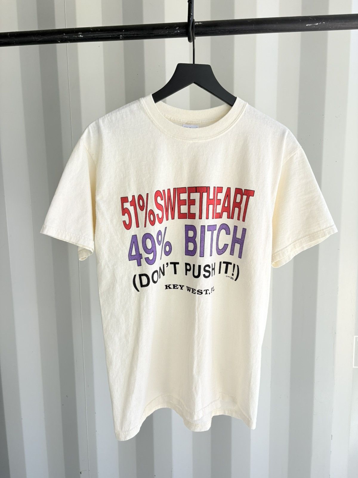 Vintage Thrashed 51% Sweetheart Faded Distressed Shirt ERD GRUNGE Size US M / EU 48-50 / 2 - 1 Thumbnail