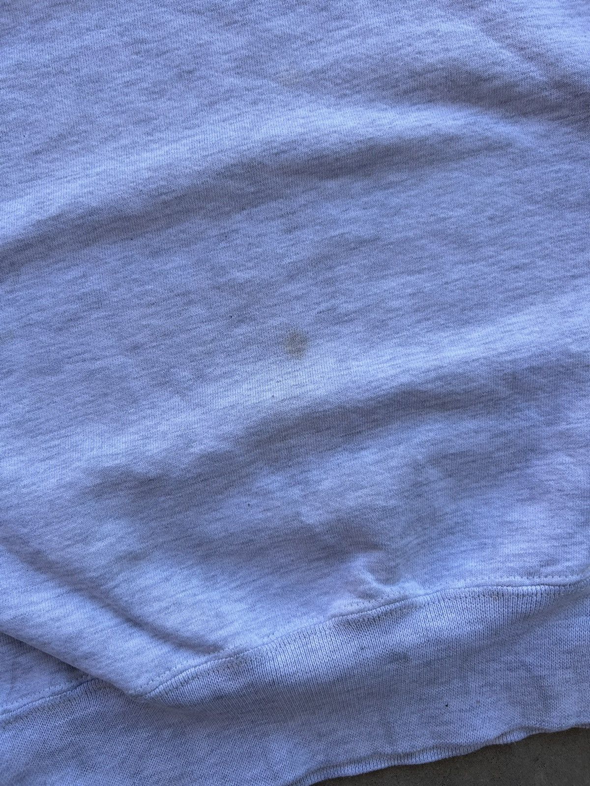 Jerzees × Vintage Perfectly Distressed Heather Grey Spell Out College Sweater Size US L / EU 52-54 / 3 - 6 Thumbnail