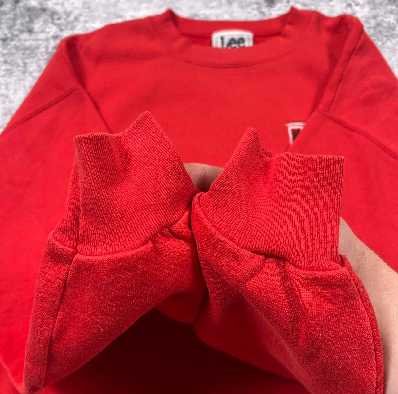 Lee × Vintage Vintage Wisconsin Badgers Embroidered Crewneck Sweatshirt Size US L / EU 52-54 / 3 - 4 Thumbnail