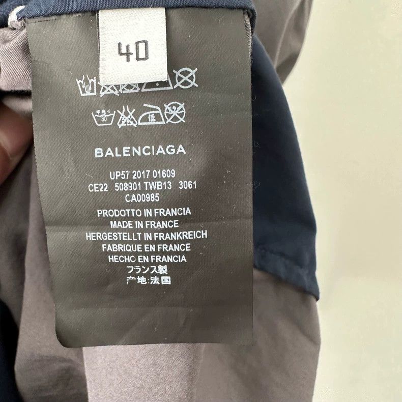 Balenciaga Balenciaga Printed logo color-block assault jacket 2502-Ne Size US XXS / EU 40 - 6 Thumbnail