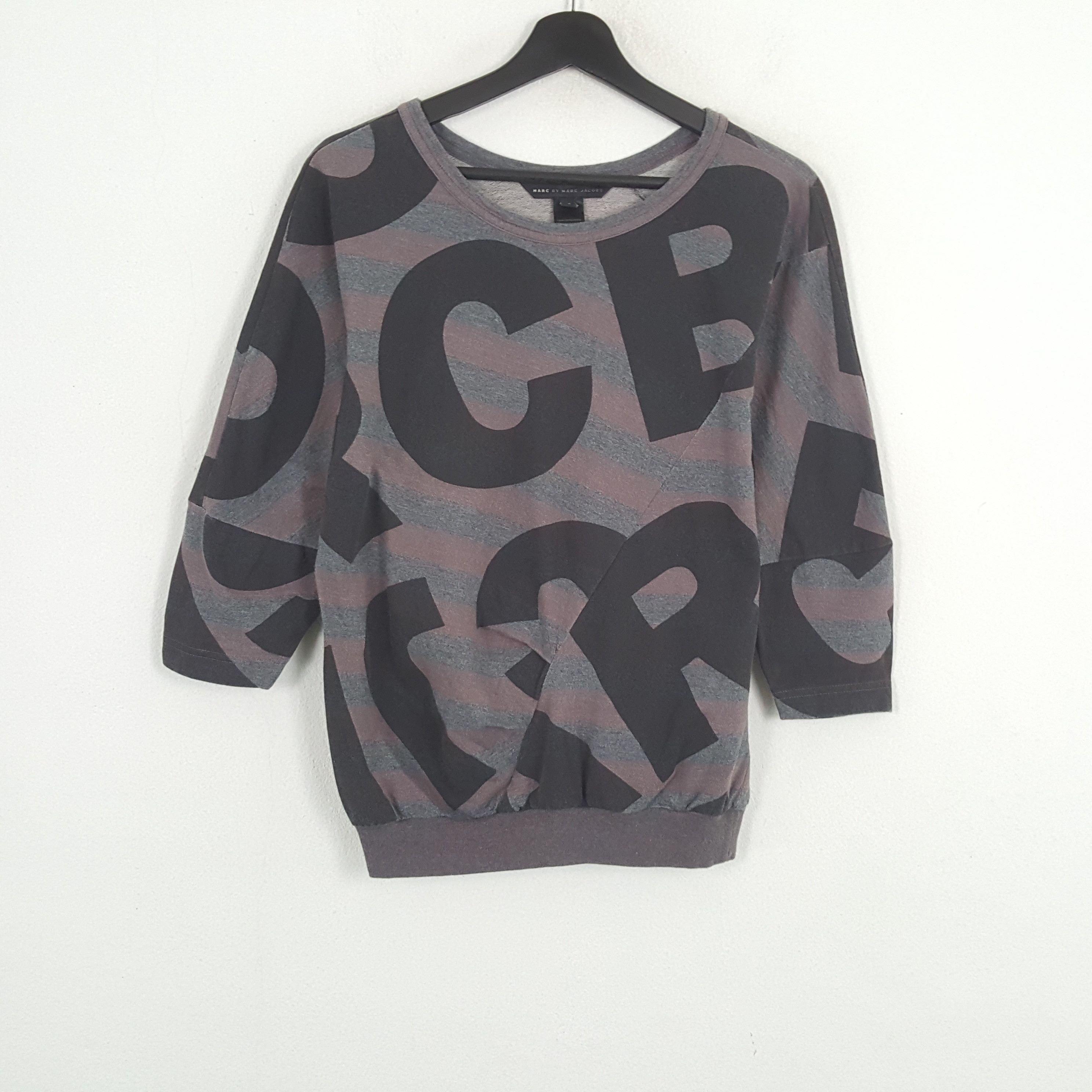 Designer × Marc Jacobs × Vintage Vintage MARC by MARC JACOBS Fashion Brand Sweatshirts Size S / US 4 / IT 40 - 4 Thumbnail