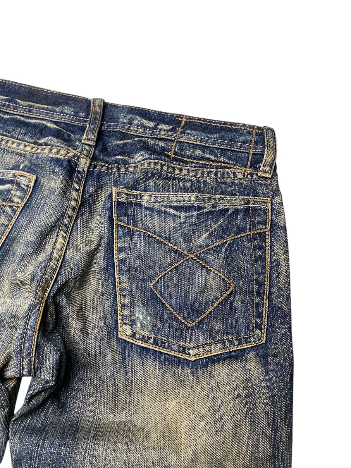 If Six Was Nine 2000's Difference Rupert Seawash Distressed Jeans Size US 28 / EU 44 - 10 Thumbnail