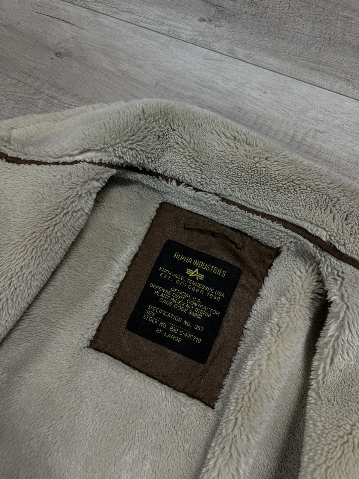Alpha Industries Alpha Industries Sherpa Jacket B3 FL Size US XXL / EU 58 / 5 - 11 Thumbnail