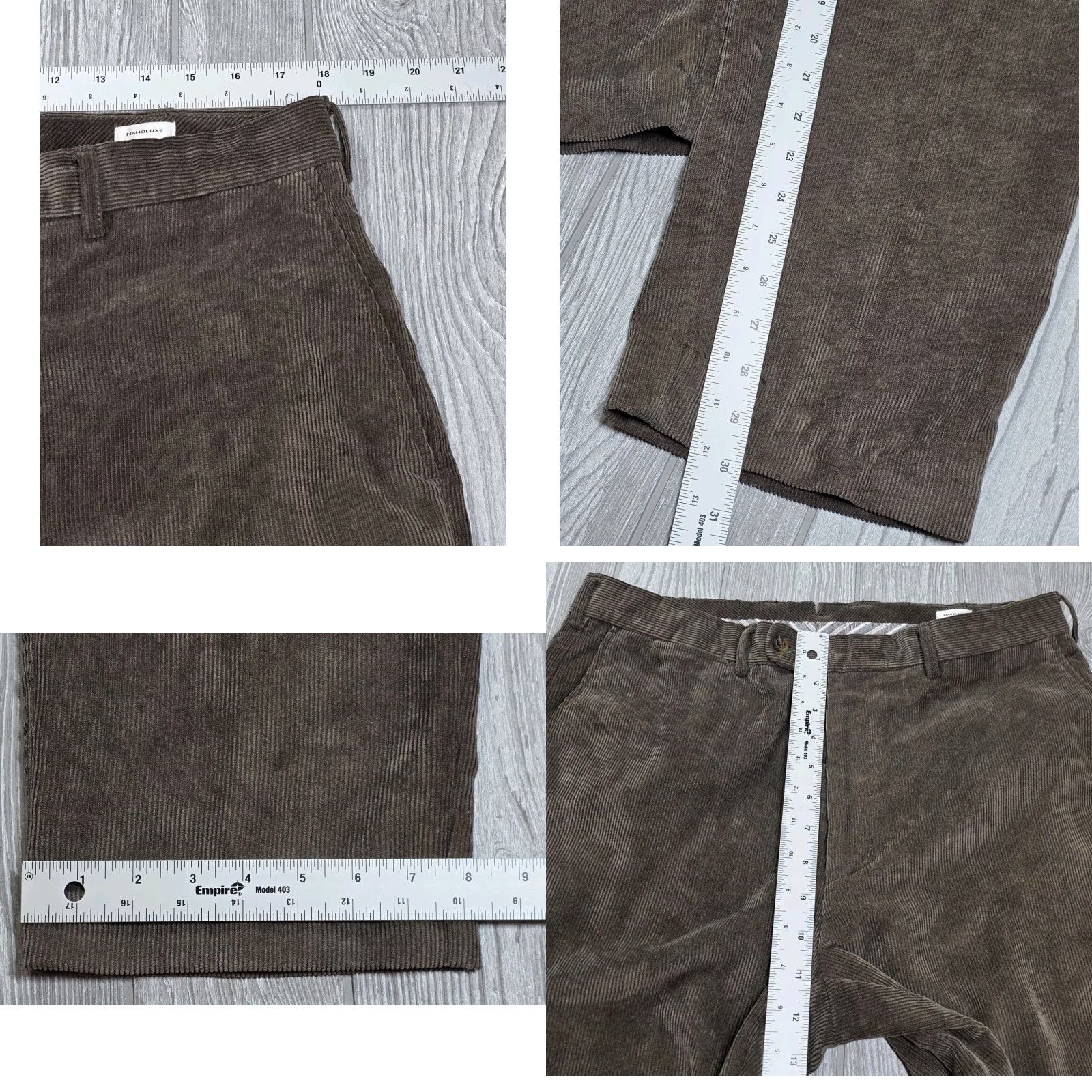 Peter Millar Peter Millar Corduroy Pants Men 36x30 Chinos Brown Nanoluxe Trouser Golf Mens Regular 36 Brown Corduroy Nanoluxe 90s? Size US 36 / EU 52 - 9 Thumbnail