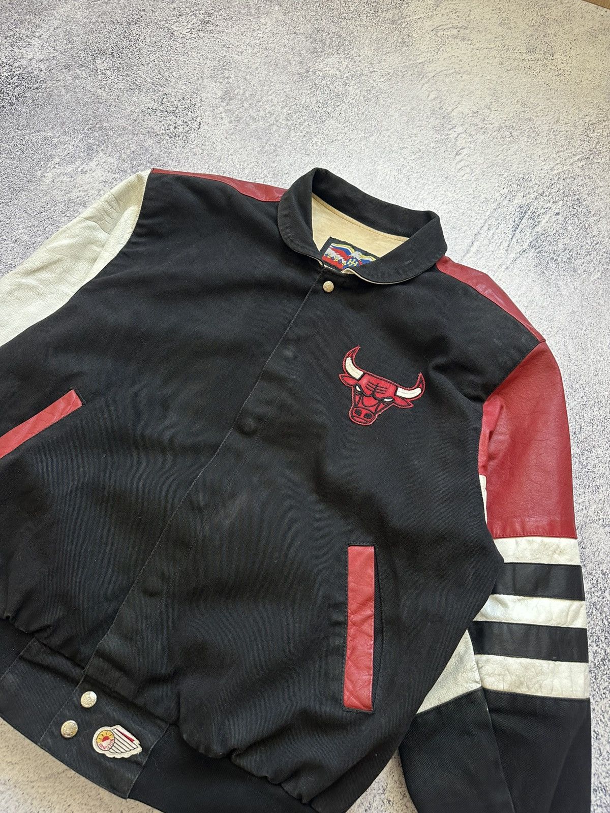 Jeff Hamilton 1993 Jeff Hamilton Chicago Bulls Jacket Size US XL / EU 56 / 4 - 6 Thumbnail