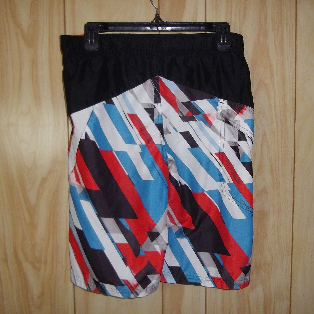Other ZeroXposur Geometric Striped Boys Swin Trunks L Size US 32 / EU 48 - 2 Thumbnail