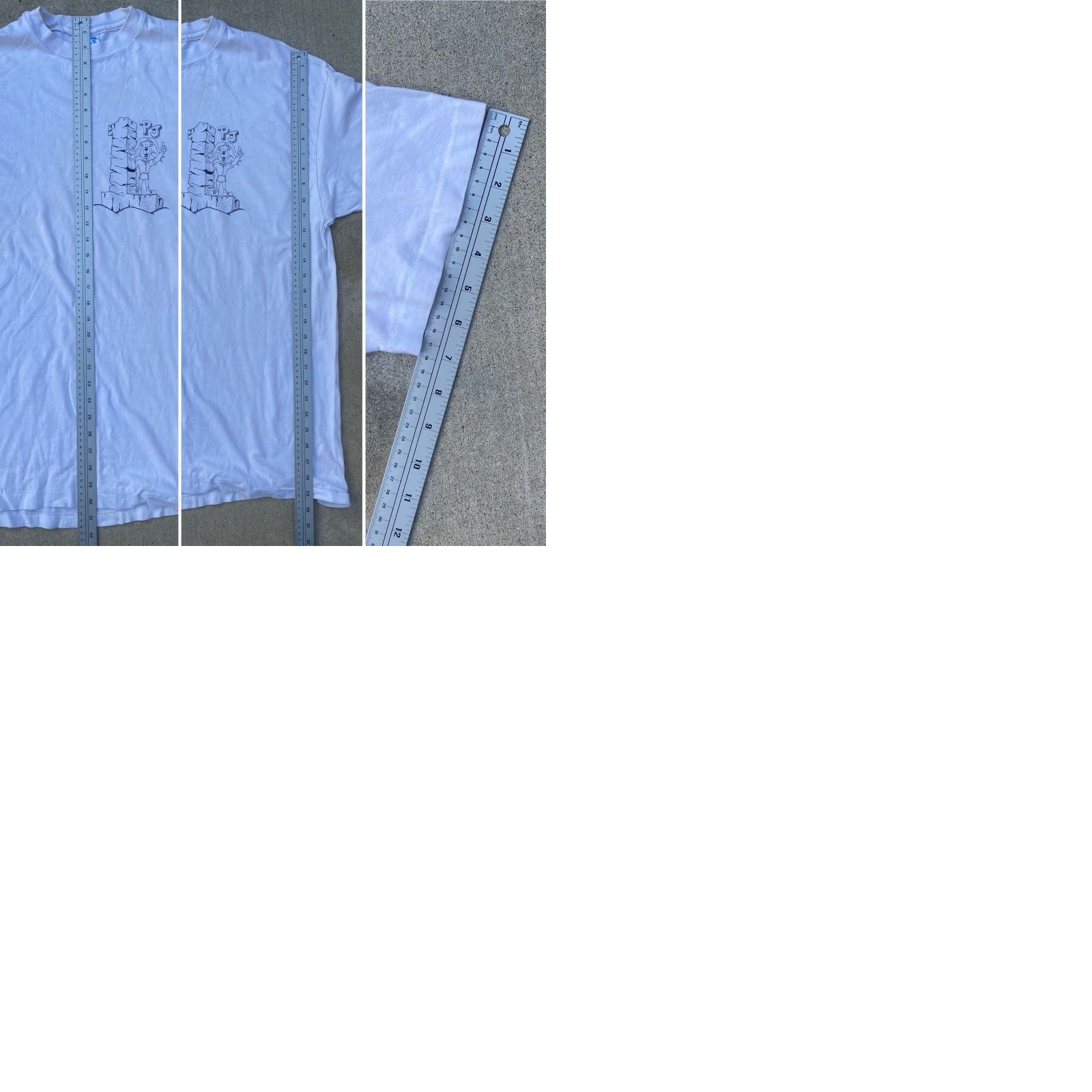 Hanes Vintage Hanes Beefy-T T-Shirt Escuela Preparatoria de Jalisco Grupo B 91-94 XL White 90s School Mens Size US XL / EU 56 / 4 - 12 Thumbnail