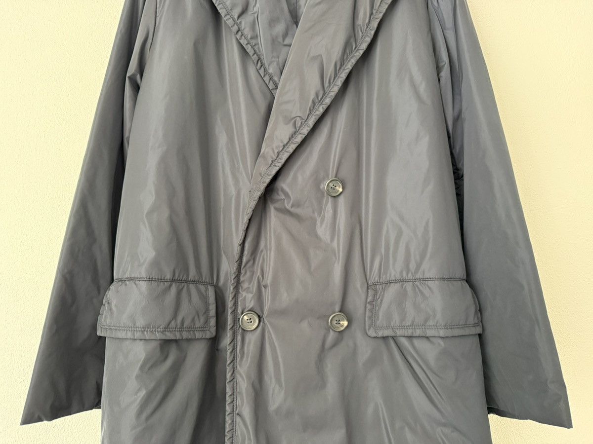 Prada Nylon Double-Breasted Padded Coat in Black Size US M / EU 48-50 / 2 - 3 Thumbnail