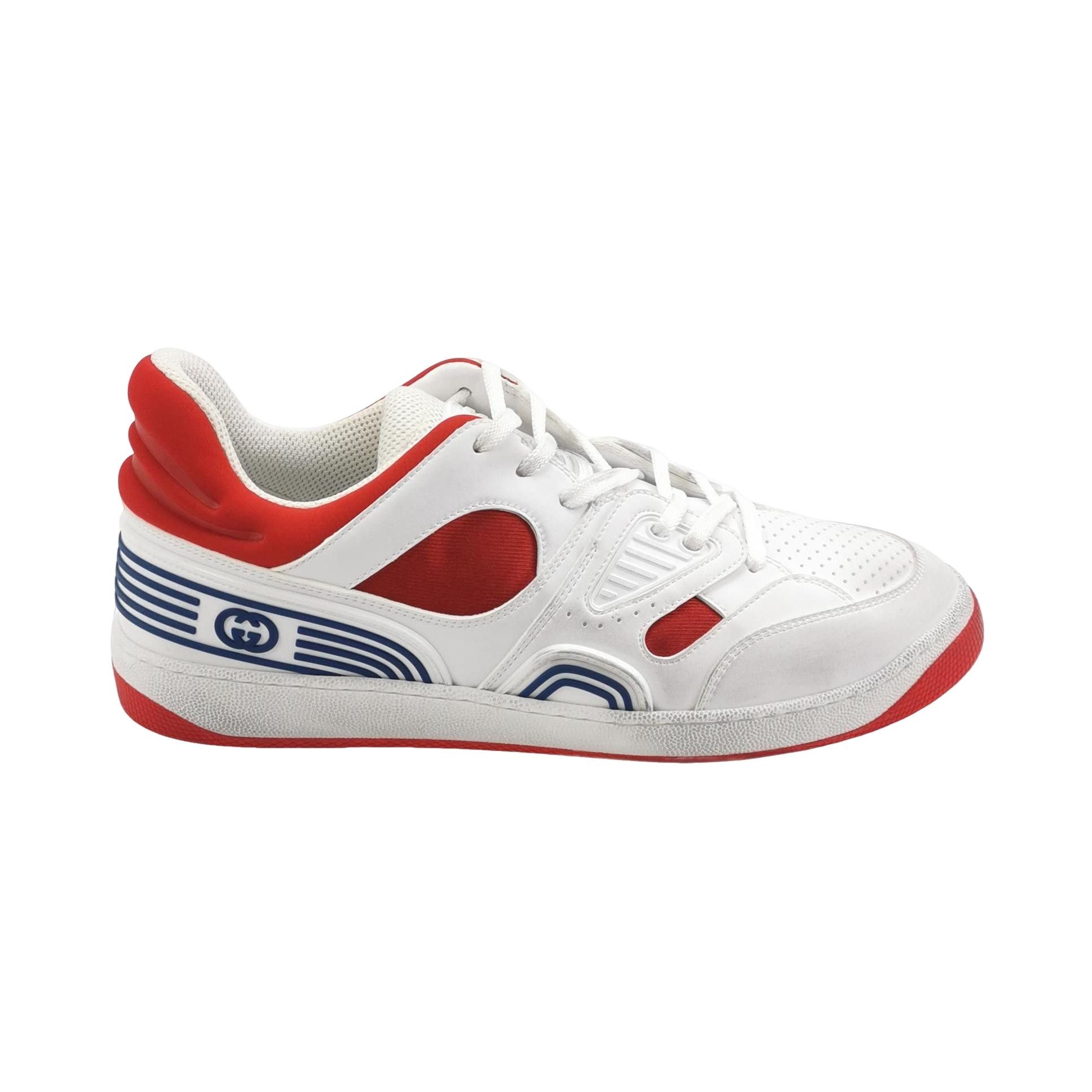 Gucci Gucci Basket Low-Top Sneakers EU 44 Size US 11 / EU 44 - 1 Thumbnail