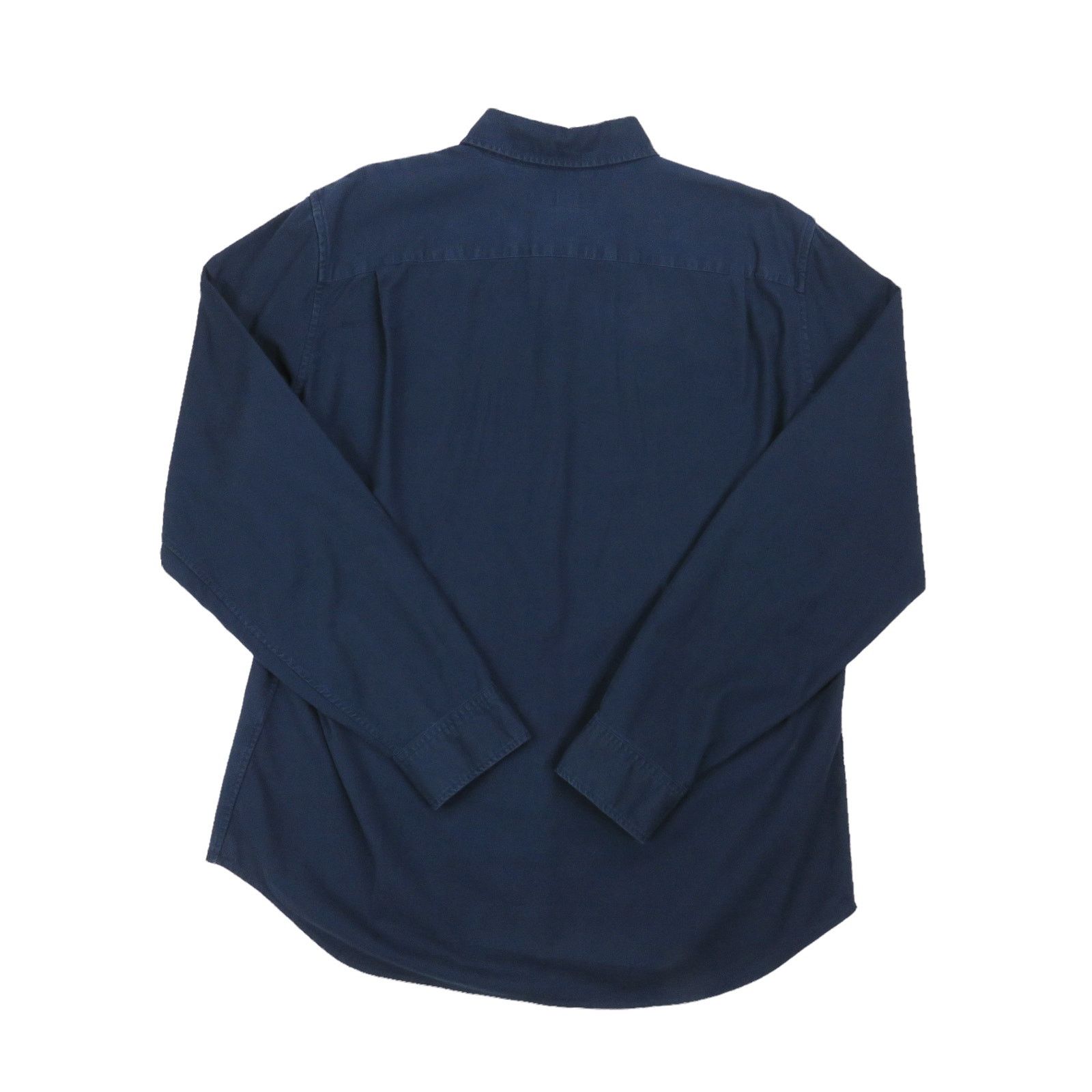 Gap GAP Navy Blue Striped Button-Down Shirt Large Classic Preppy Size US L / EU 52-54 / 3 - 4 Thumbnail