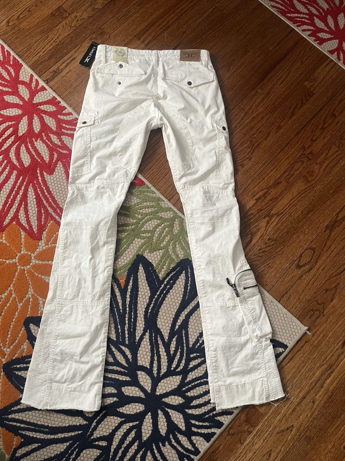 Jordan Craig White jordon craig skinny flare jeans Size US 32 / EU 48 - 2 Thumbnail