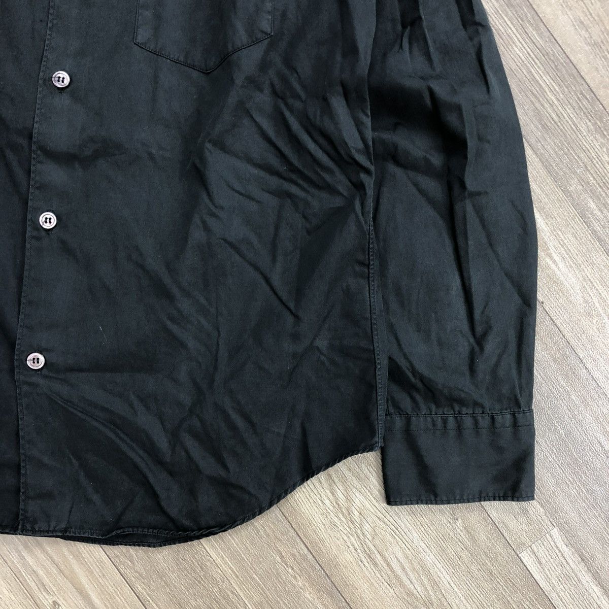 Comme des Garcons × Comme des Garcons Homme × Junya Watanabe AW09 Junya Watanabe Comme des Garcons Man CDG Black Shirt Size US XS / EU 42 / 0 - 7 Thumbnail