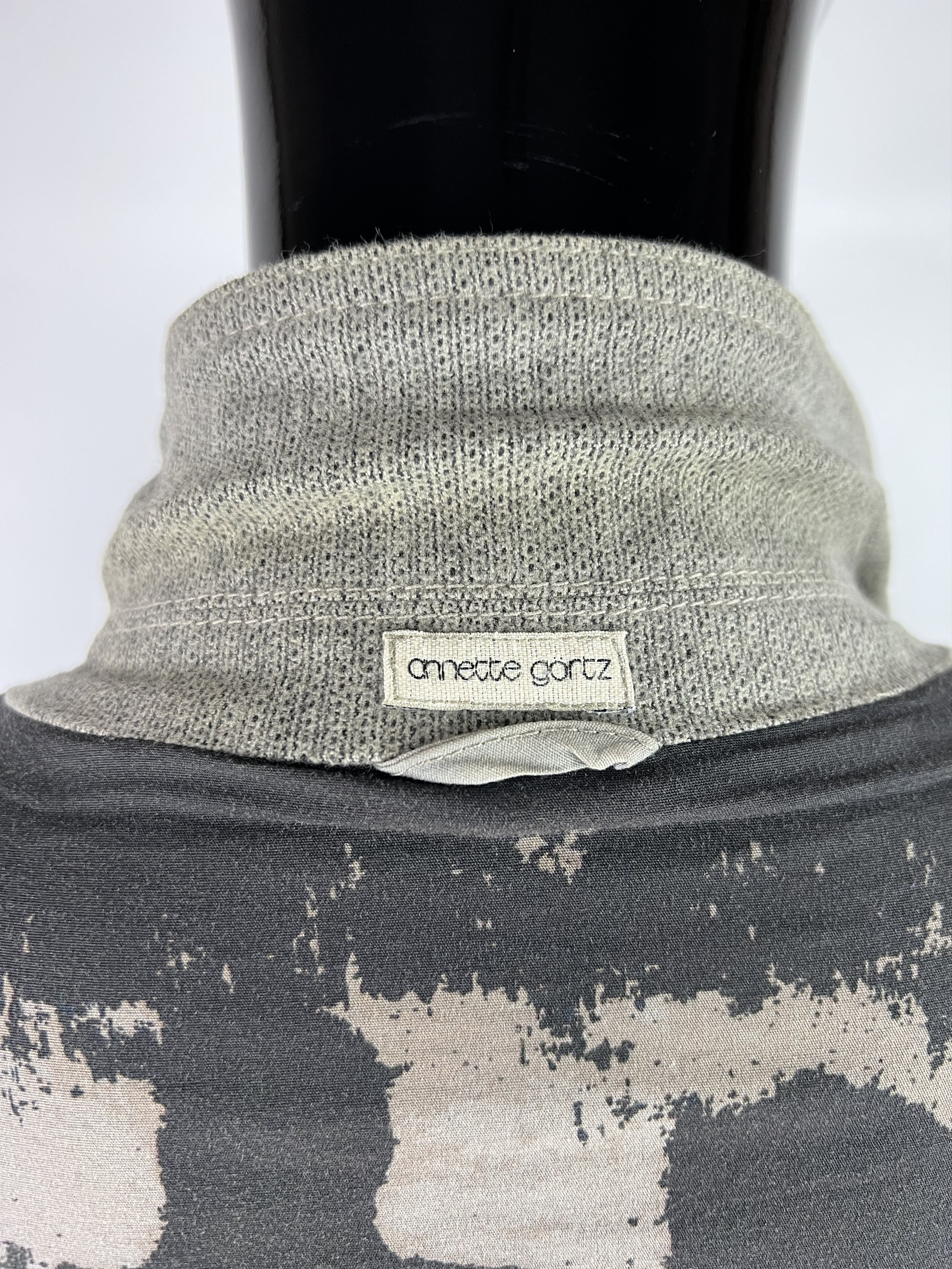 Annette Gortz × Designer Annette Gortz Gray Coat Size 40 Size L / US 10 / IT 46 - 11 Thumbnail