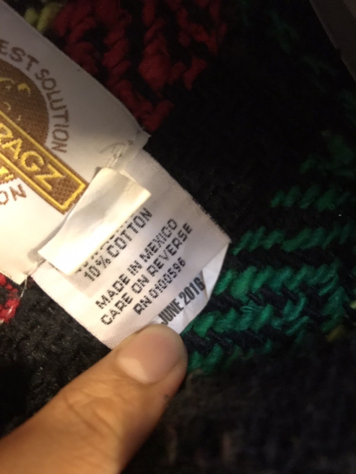 Earth Ragz × Mexicana Earth Ragz Knitwear Hoodie 2016 Size US M / EU 48-50 / 2 - 3 Thumbnail