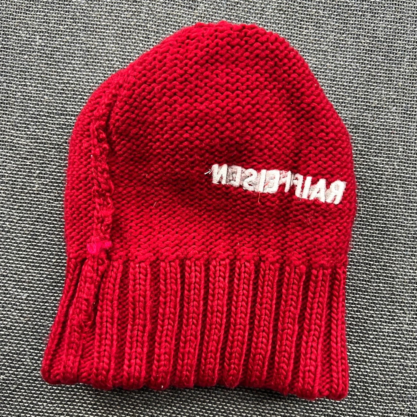 Vintage VINTAGE Weidmann Switzerland Ski Beanie Hat Unisex Adults One Size Red Cuffed Flag Size ONE SIZE - 6 Thumbnail