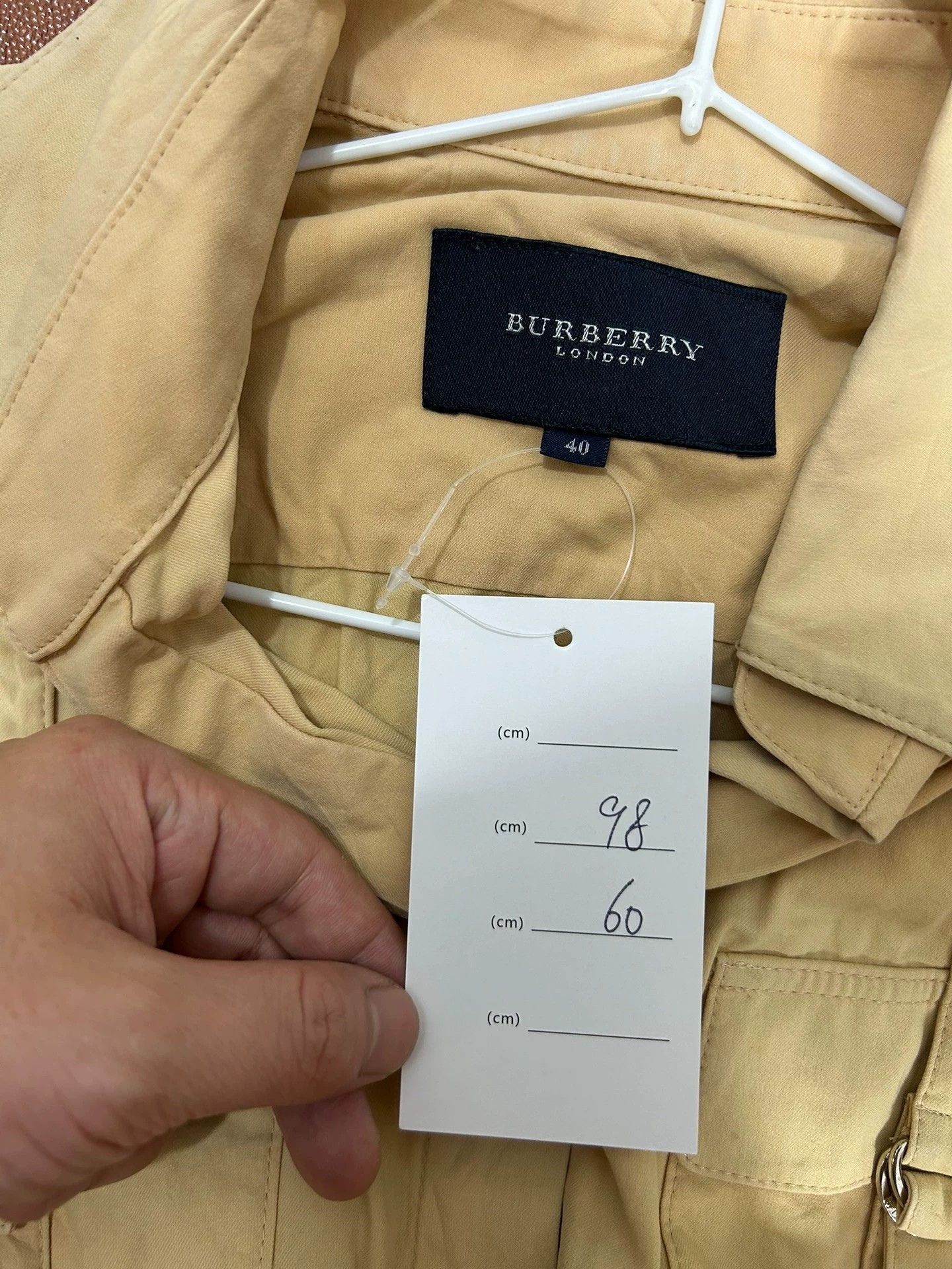 Burberry Vintage Women's Authentic Burberry Shirt Jacket / Outerwear Size M / US 6-8 / IT 42-44 - 5 Thumbnail
