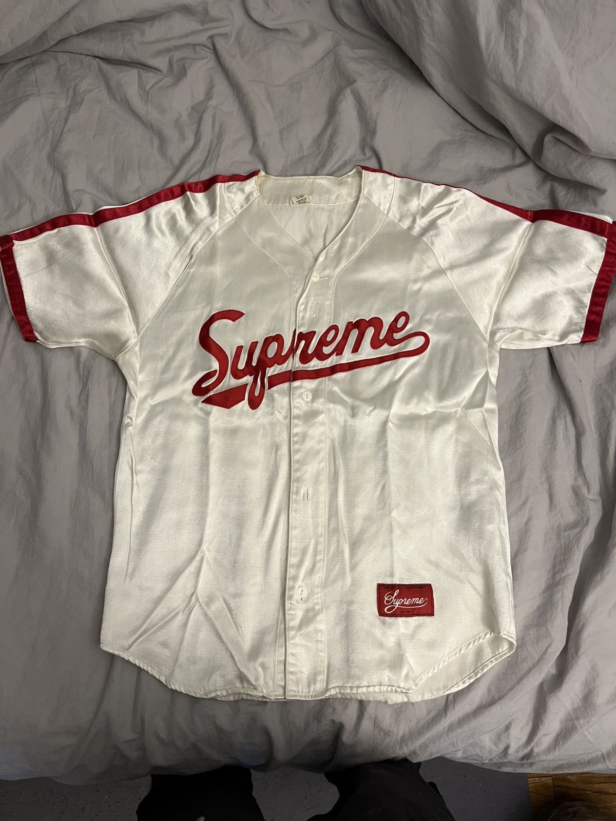 トップス supreme MC Escher Baseball Jersey Supreme - Pinstripe Baseball Jersey - UG.SHAFT