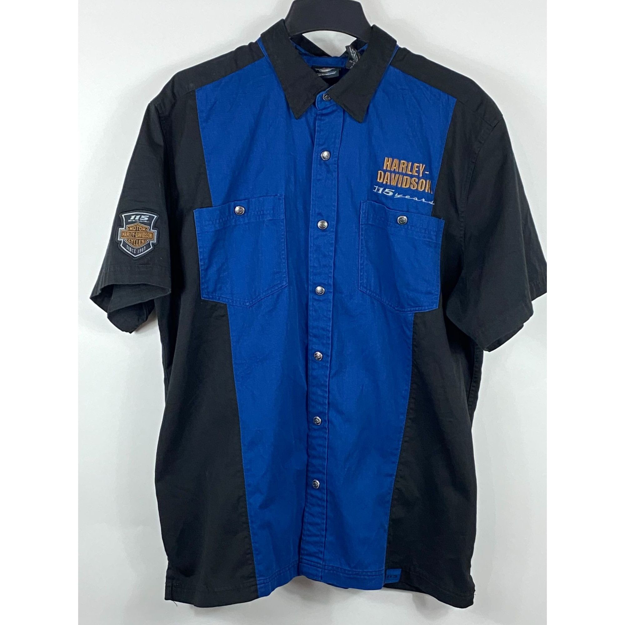 Harley Davidson Harley Davidson 115th Anniversary Embroidery Snap Button 2-P Size US XL / EU 56 / 4 - 2 Thumbnail
