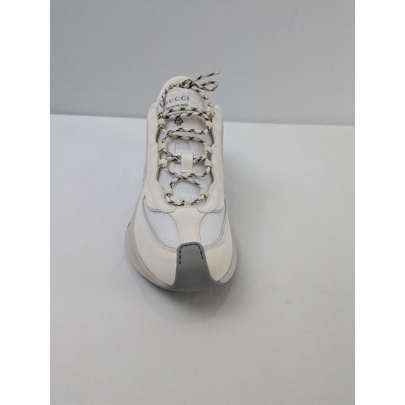 Gucci o1rshd1 Men's Run Sneaker in White Size US 12.5 / EU 45-46 - 12 Thumbnail