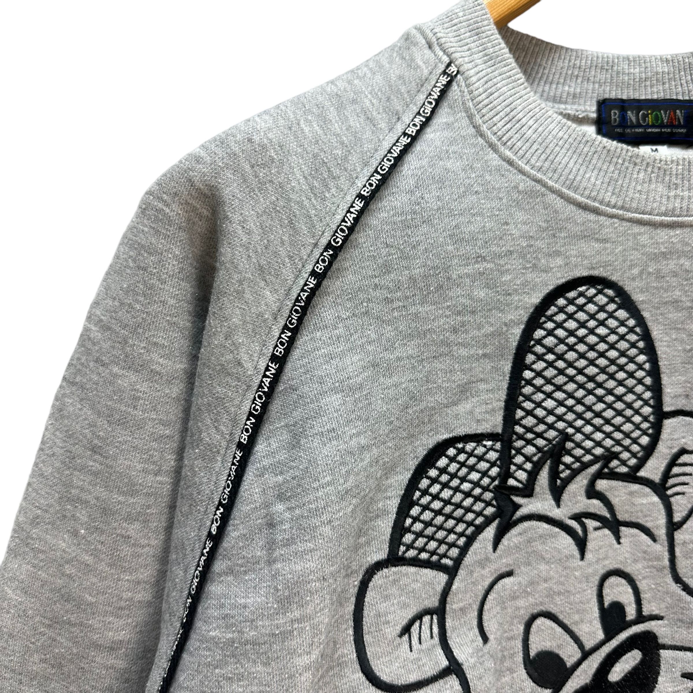 Japanese Brand BON GIOVANE BIG LOGO SWEATSHIRTS #7889-188 Size US M / EU 48-50 / 2 - 4 Thumbnail