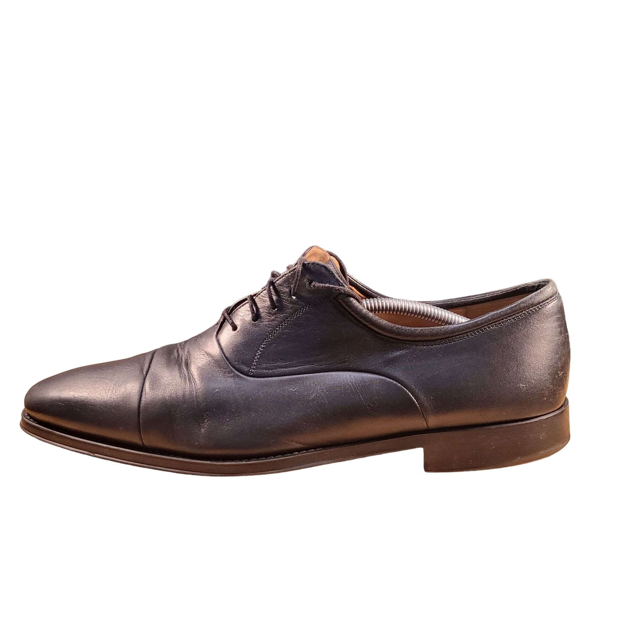 MAGNANNI Men Tassel Loafers Navy Blue Sz 7 M Medium Leather Apron-Toe Magnanni MAGNANNI Men Tassel Loafers Navy Blue Sz 7 M Medium  main image 3