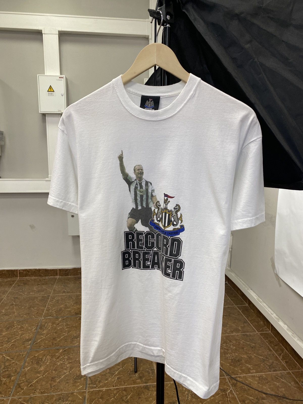 Vintage Vintage 90s Newcastle United Shearer Record Breaker Legend Size US M / EU 48-50 / 2 - 1 Thumbnail