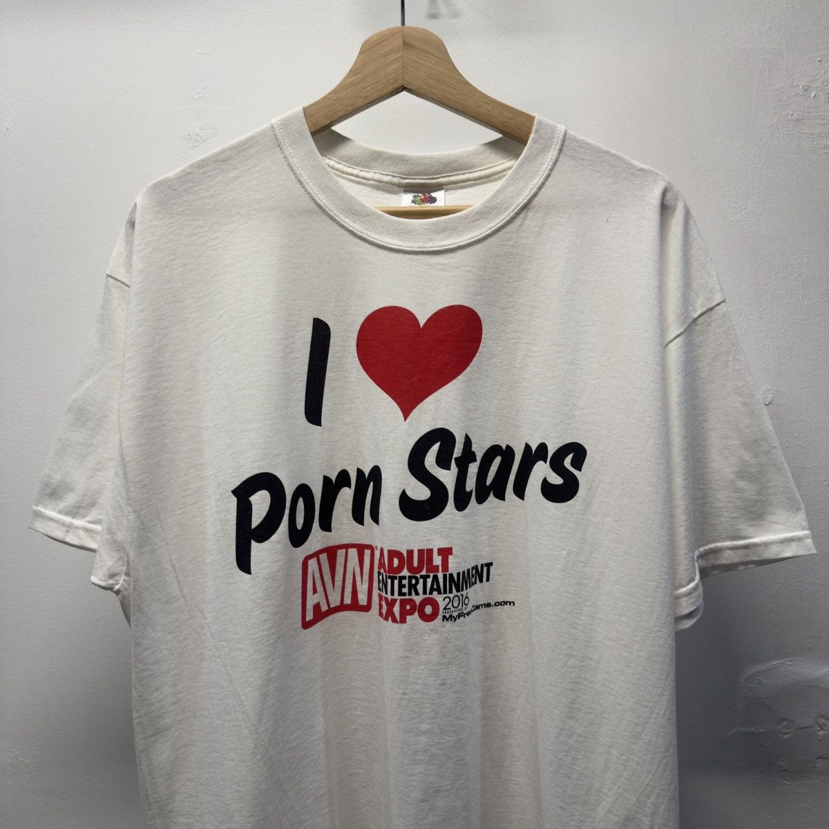 Vintage I Heart Porn Stars Shirt ERD Grunge Chrome Pornstar Supreme Size US XL / EU 56 / 4 - 3 Thumbnail