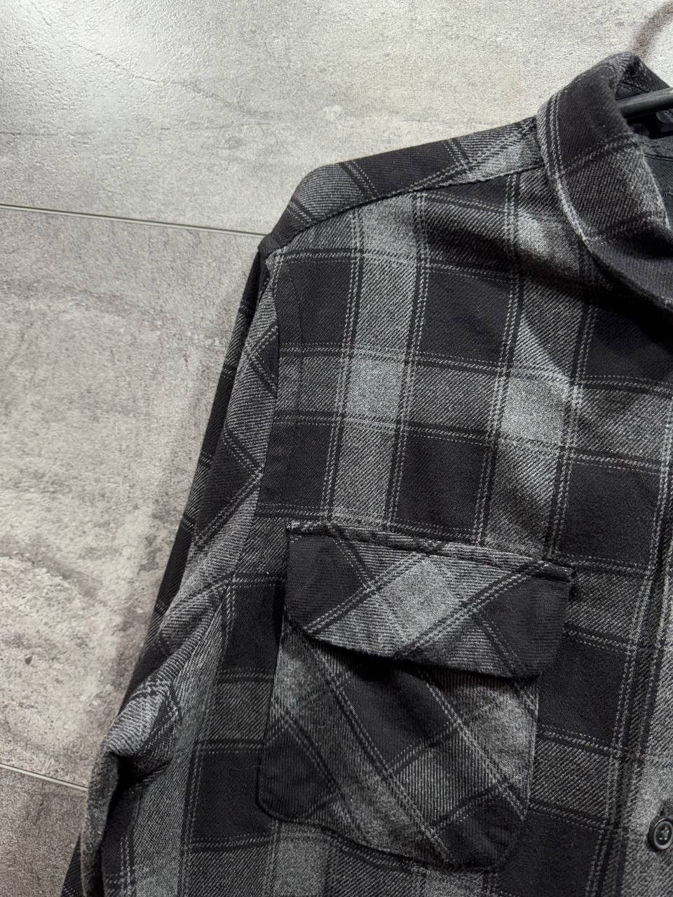 Allsaints AllSaints Cotton Flannel Plaid Kapelle Long Sleeve Shirt Size US M / EU 48-50 / 2 - 3 Thumbnail