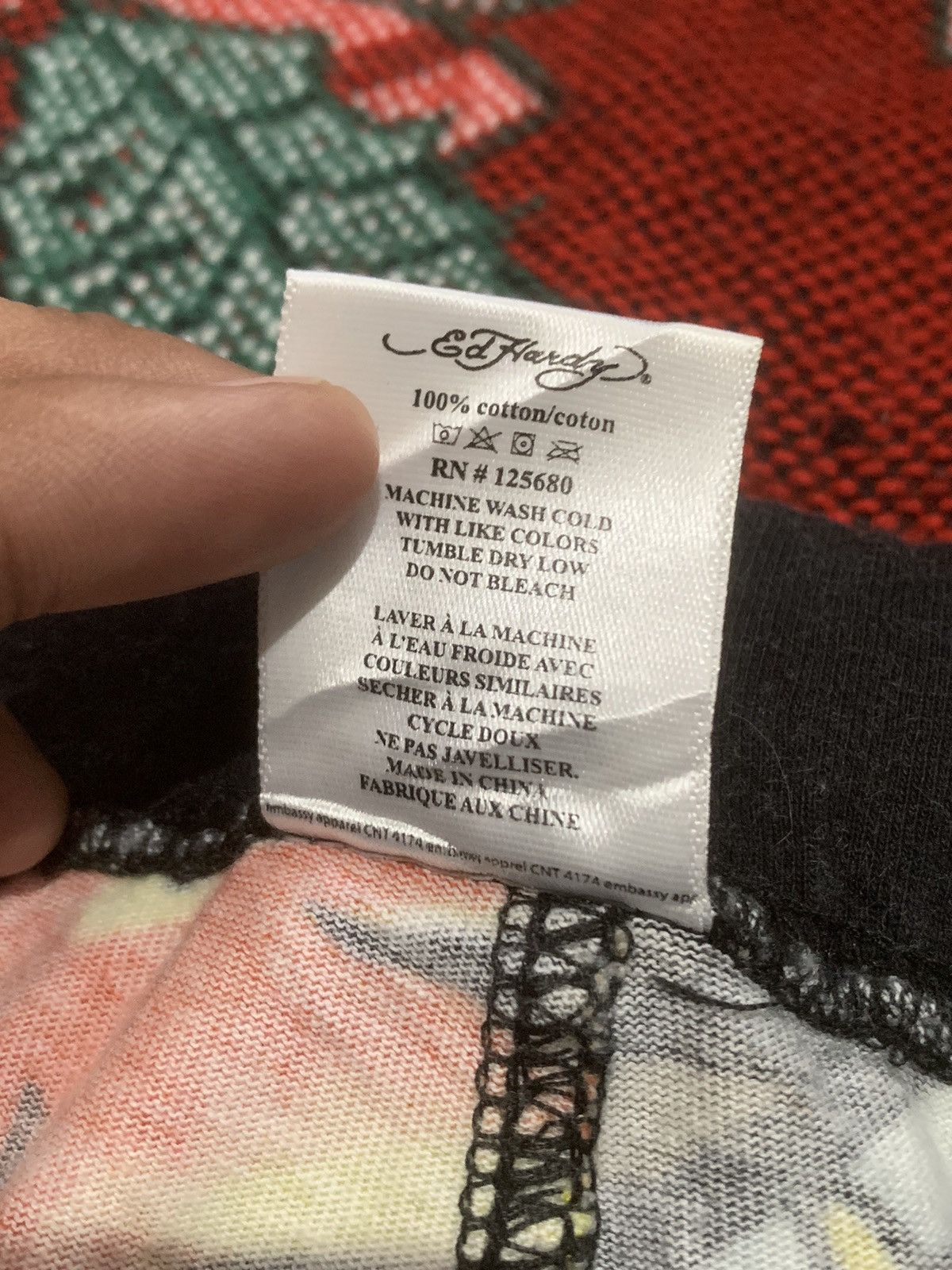 Ed Hardy VINTAGE Y2K ED HARDY BOTTOMS Size US 33 - 6 Thumbnail