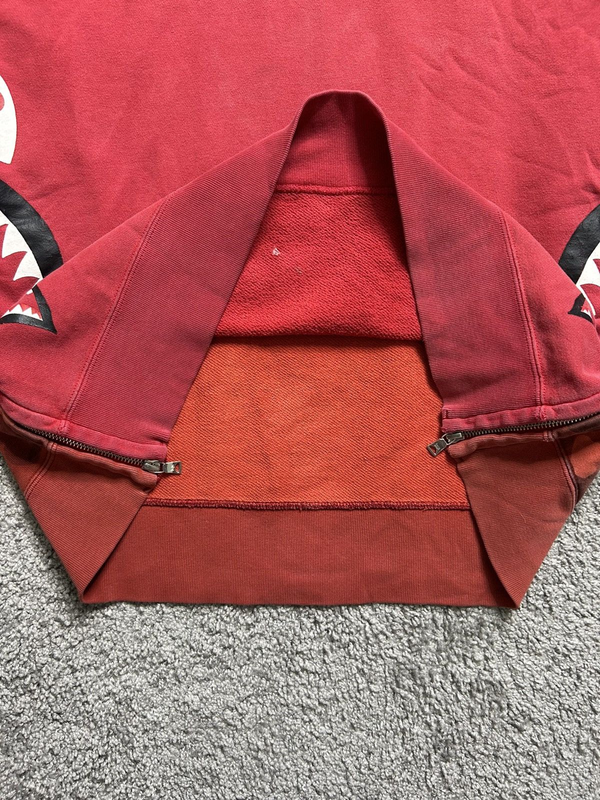 Other Bape Shark Wide Side Zip Camo Pullover Hoodie WGM Size US L / EU 52-54 / 3 - 3 Thumbnail