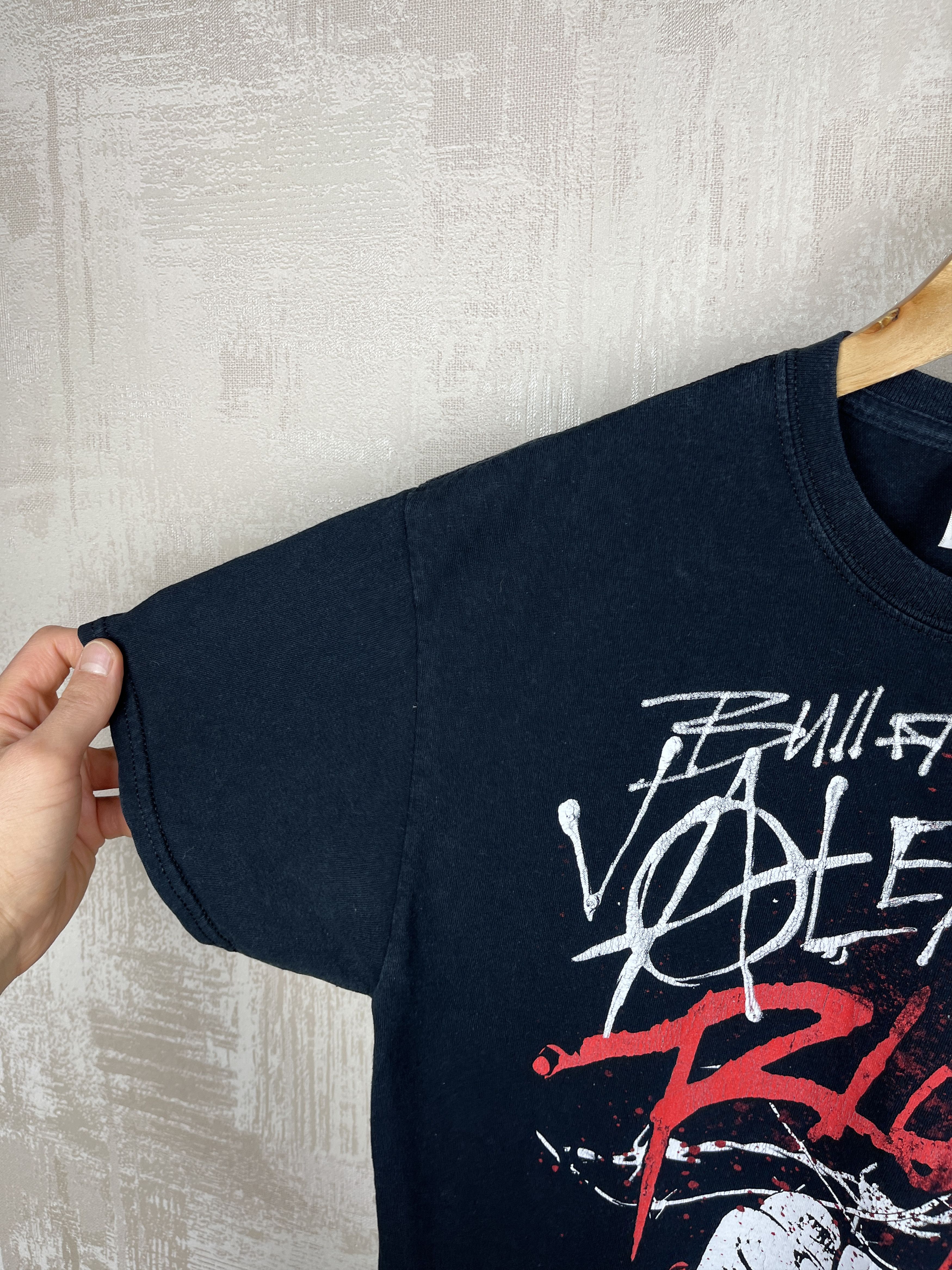 Band Tees Bullet For My Valentine Riot 2013 Vintage T-shirt Gildan Size US M / EU 48-50 / 2 - 6 Thumbnail