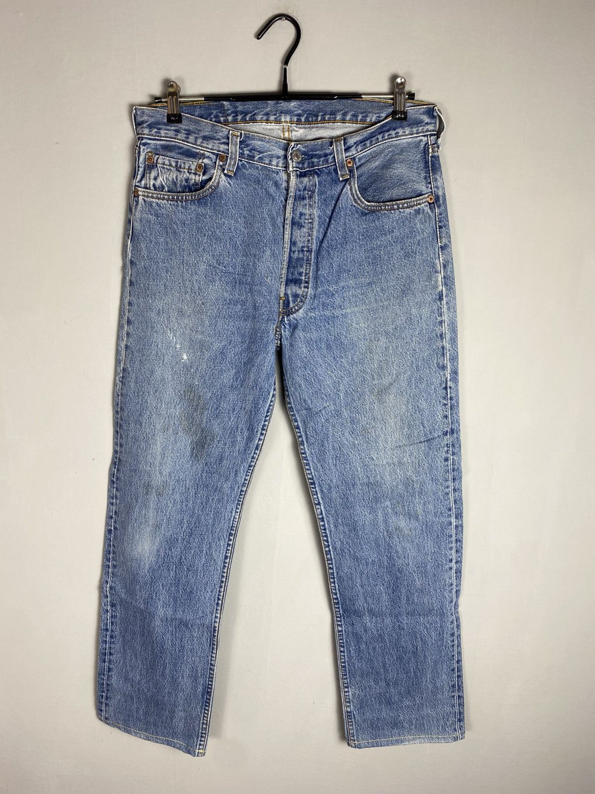 Levi's Vintage 90s Levi’s 501 jeans denim Size US 34 / EU 50 - 5 Thumbnail