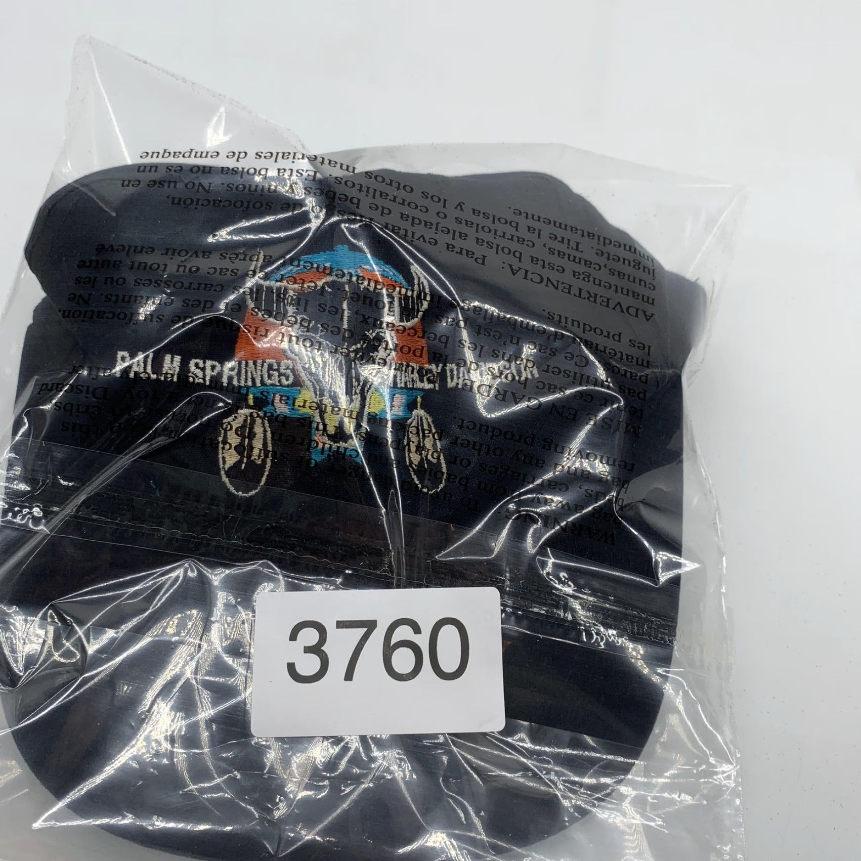 Harley Davidson VINTAGE Harley-Davidson Hat Skull Snap Back Mens Black Palm Springs One Size 90s Mens Hat Size ONE SIZE - 7 Thumbnail