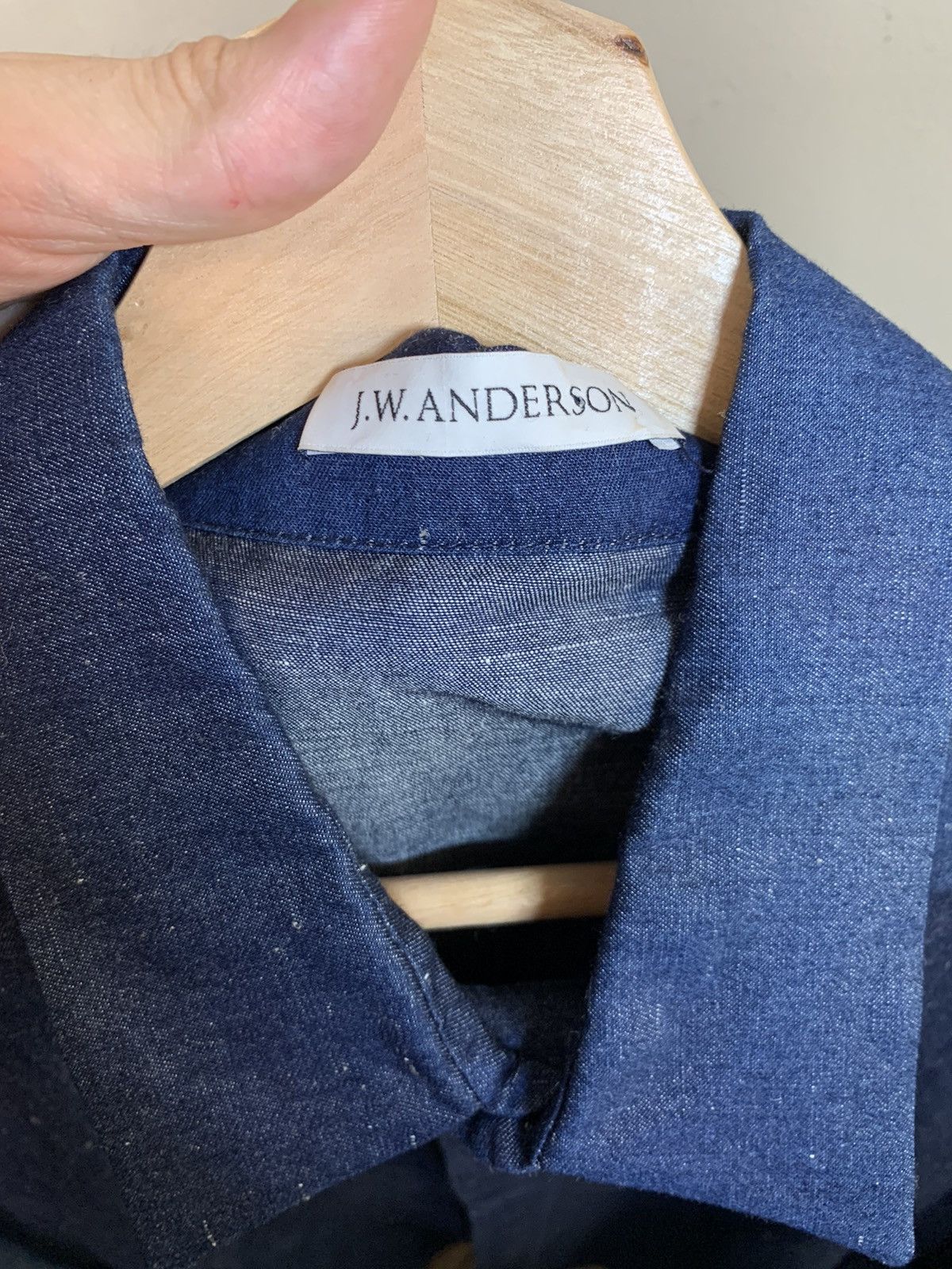 Designer × JW Anderson *RARE* J.W. Anderson Tool Lapel Paneled Runway Button Shirt Size US L / EU 52-54 / 3 - 4 Thumbnail