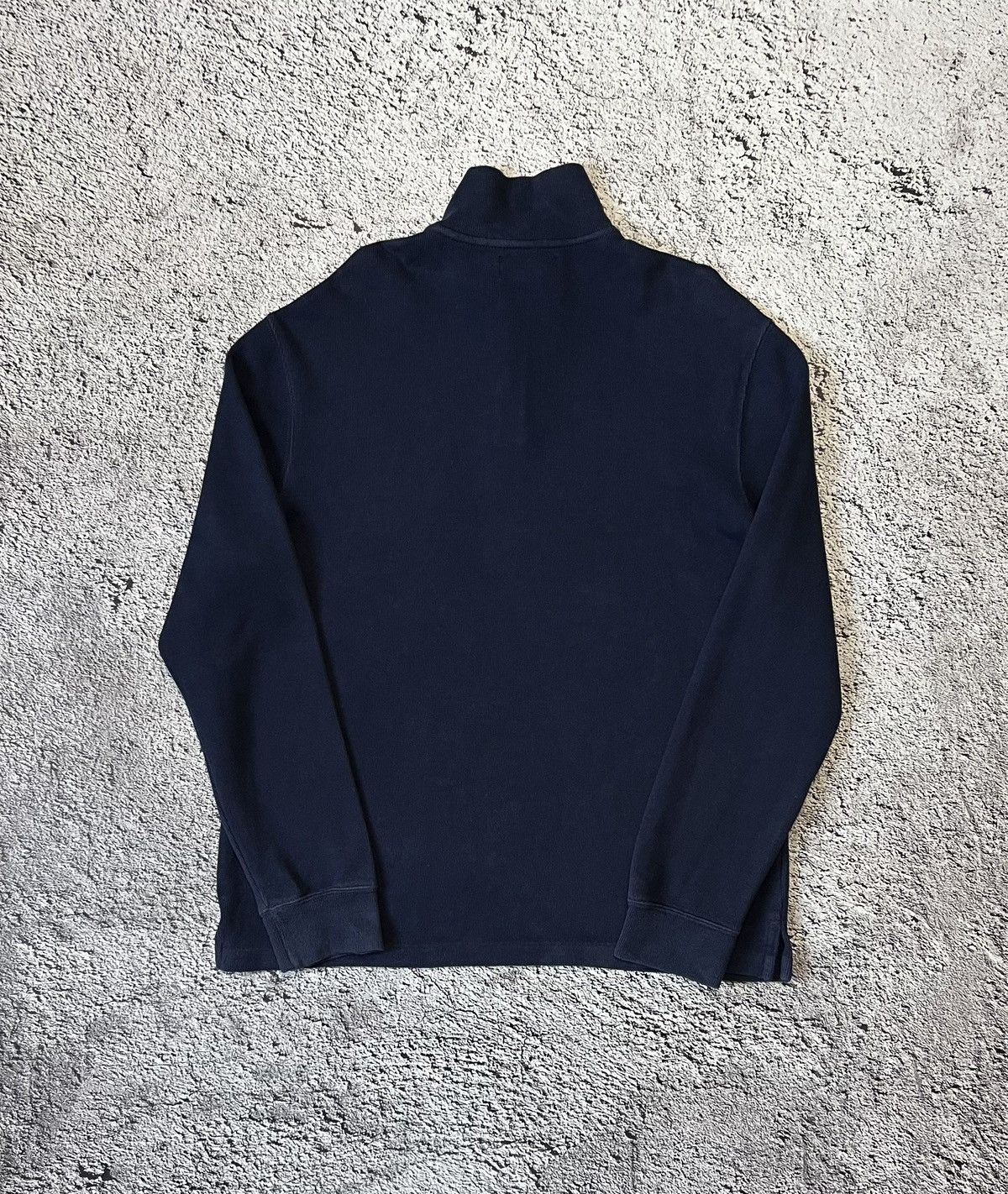 Polo Ralph Lauren Polo Ralph Lauren Half Zip Sweatshirt Navy Blue Mens Size L Size US L / EU 52-54 / 3 - 2 Thumbnail