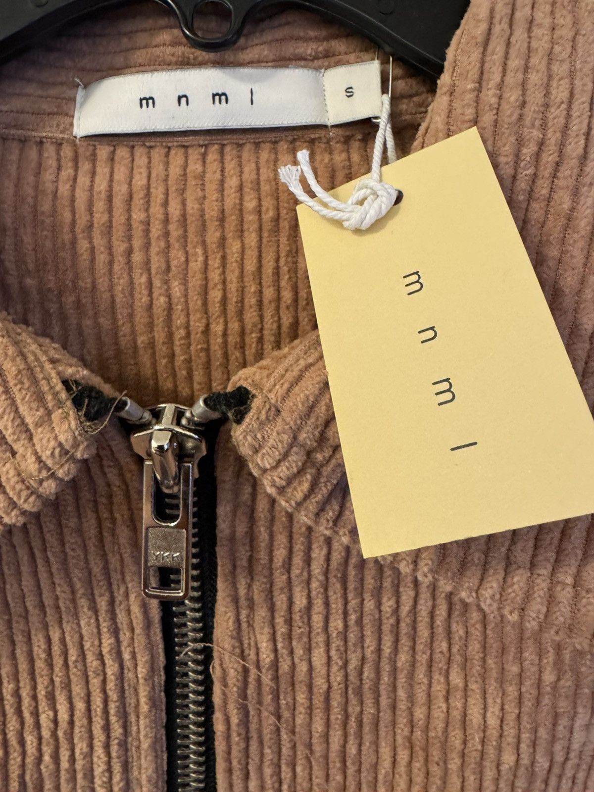 MNML MNML Corduroy Oversized Zip Up Shirt Size Small Size US S / EU 44-46 / 1 - 5 Thumbnail