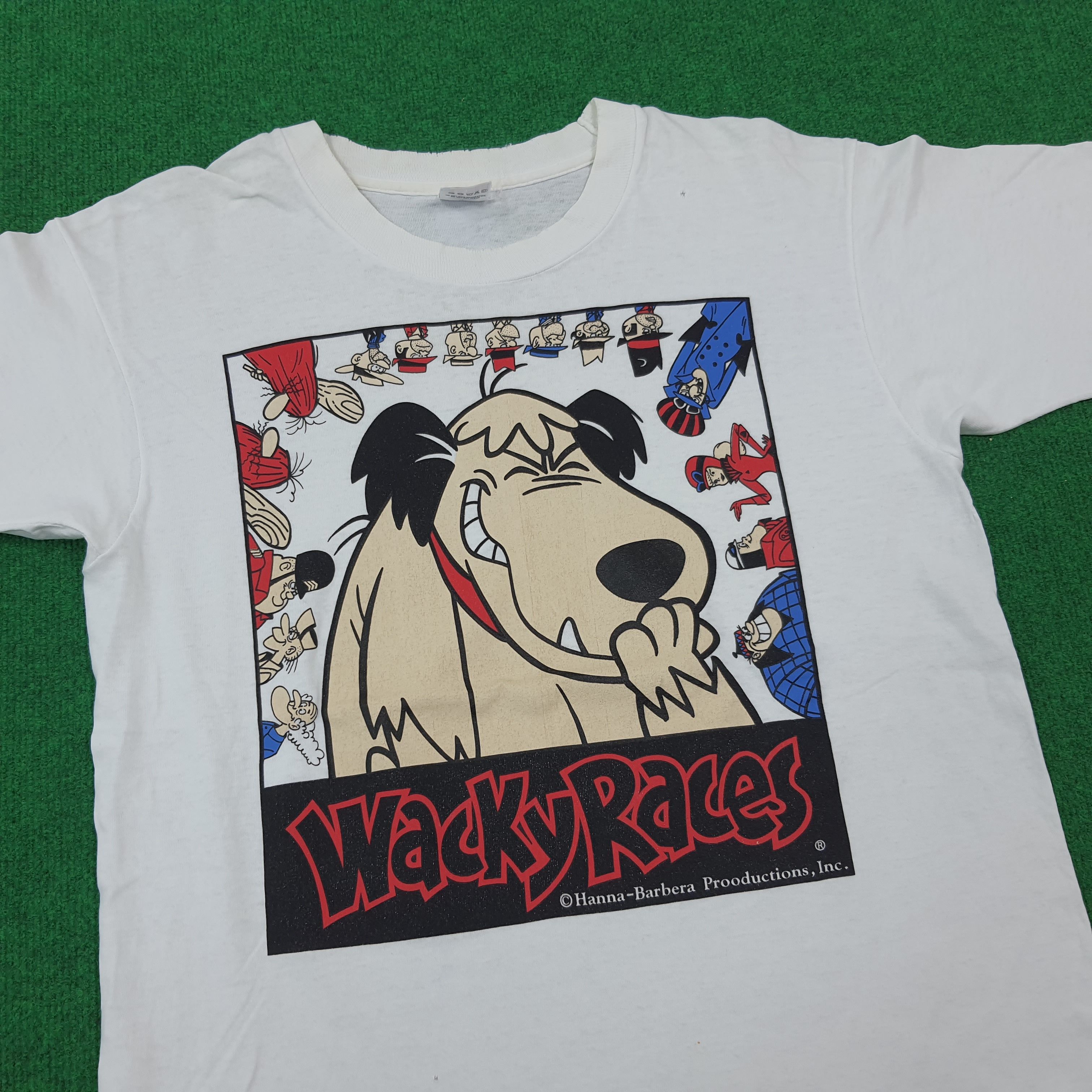 Cartoon Network × Vintage Vintage Wacky Races 90s American Cartoon Tshirt Size US M / EU 48-50 / 2 - 2 Thumbnail