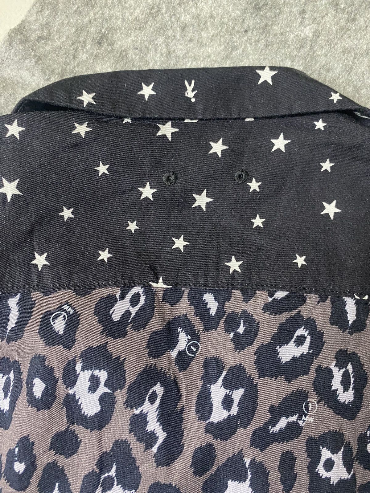 Sophnet. Rare Sophnet. x GU 1MW Leopard Mix Button Shirt Size US M / EU 48-50 / 2 - 11 Thumbnail