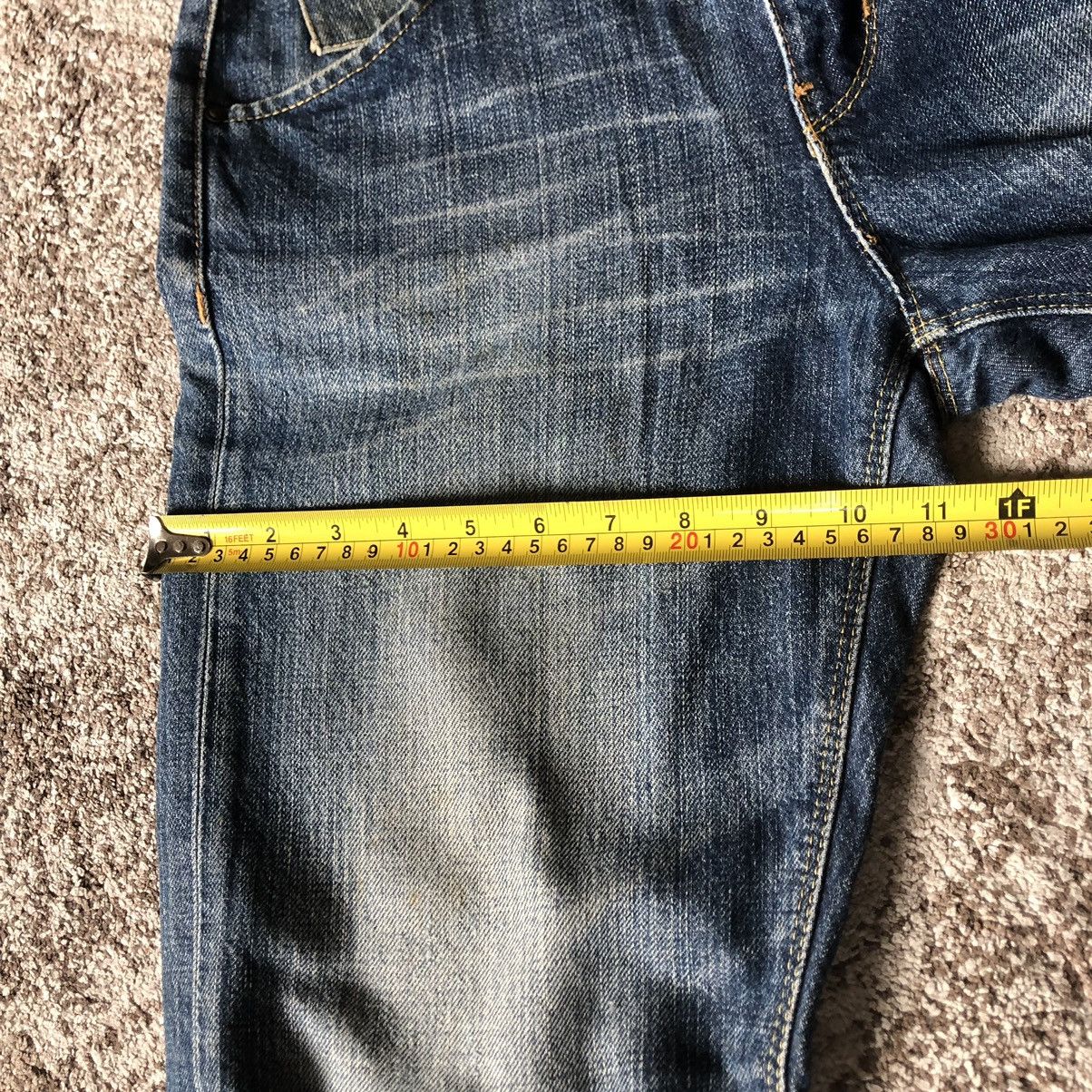 Jean Baggy Jeans Vintage Lee Rider half Selvedge Jeans Size US 32 / EU 48 - 16 Thumbnail