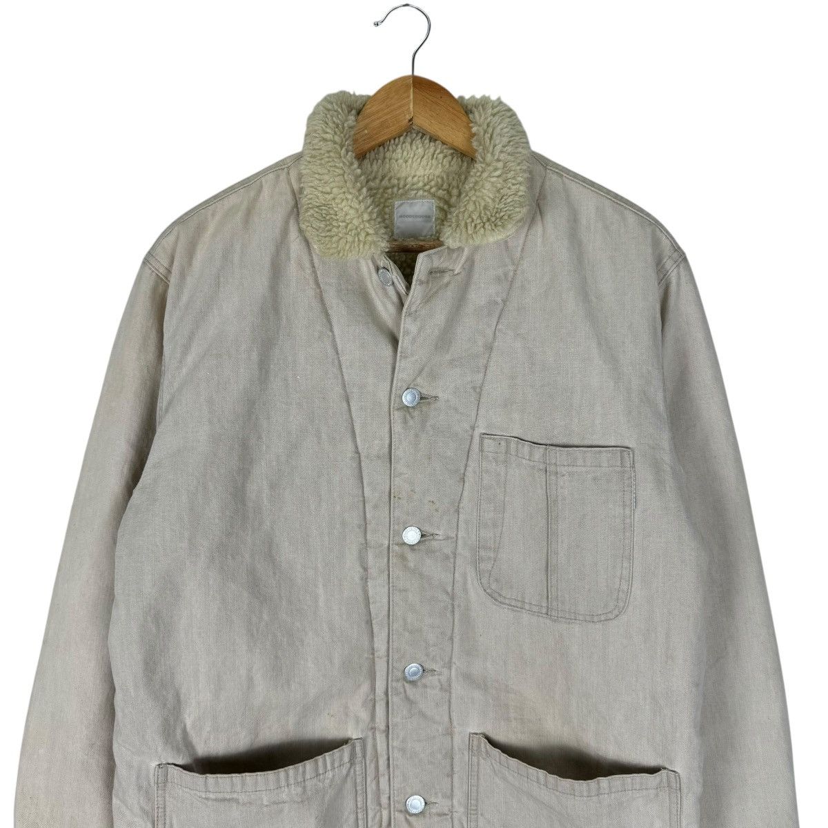 Good Enough ☀️GDEH HIROSHI FUJIWARA CHORE SHERPA JACKET Size US M / EU 48-50 / 2 - 5 Thumbnail