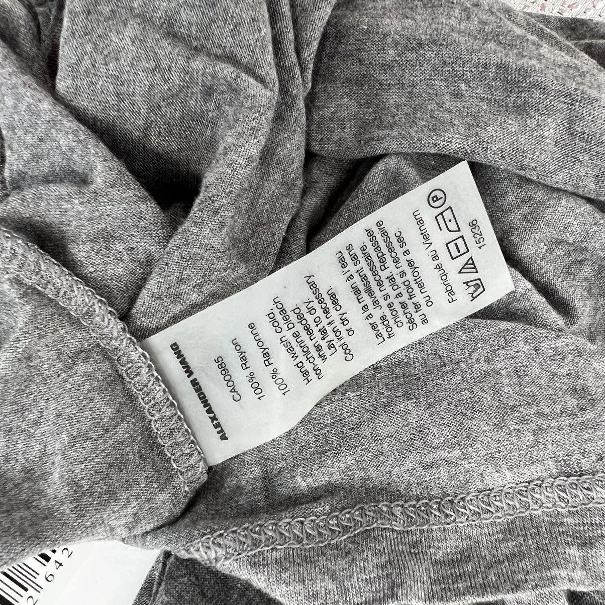 Alexander Wang NWT T Alexander Wang Heather Grey Jersey Classic T-Shirt Top Size M / US 6-8 / IT 42-44 - 8 Thumbnail
