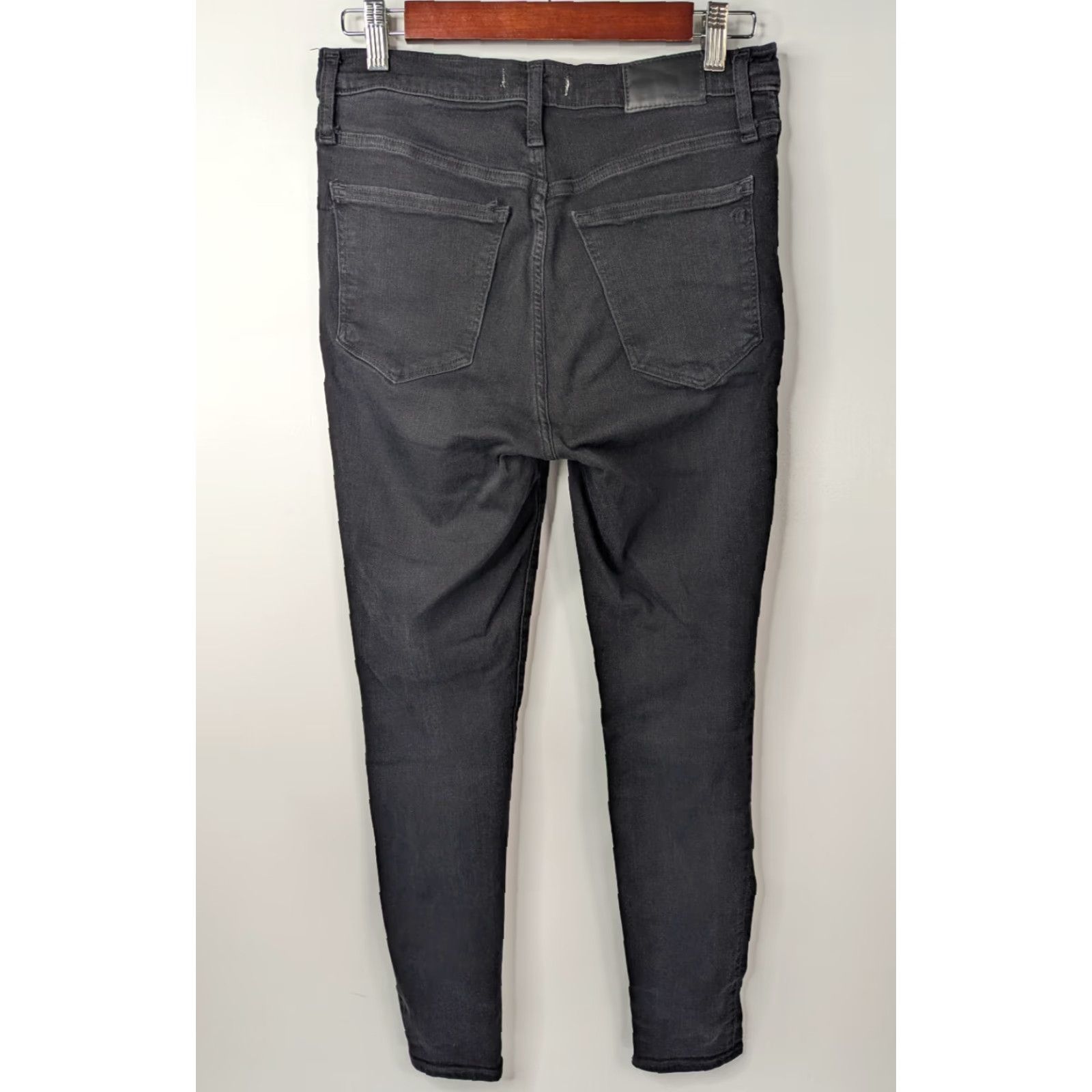 Madewell Madewell Roadtripper Skinny Jeans Bennett Black Size 28 Women's G7392 Stretch Size 28" / US 6 / IT 42 - 4 Thumbnail