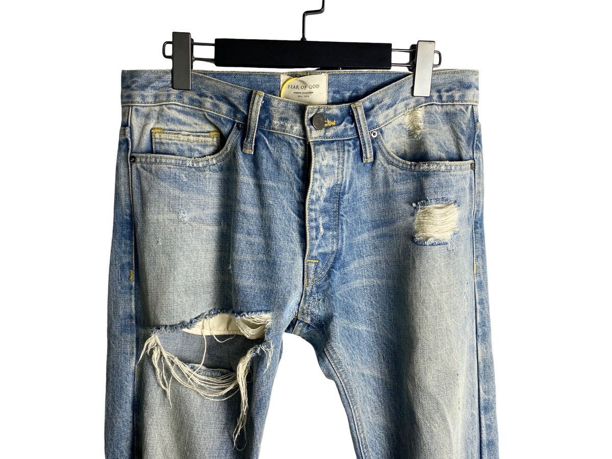 Fear of God Fear Of God 4th Collection Selvedge Denim Jeans Size US 30 / EU 46 - 3 Thumbnail