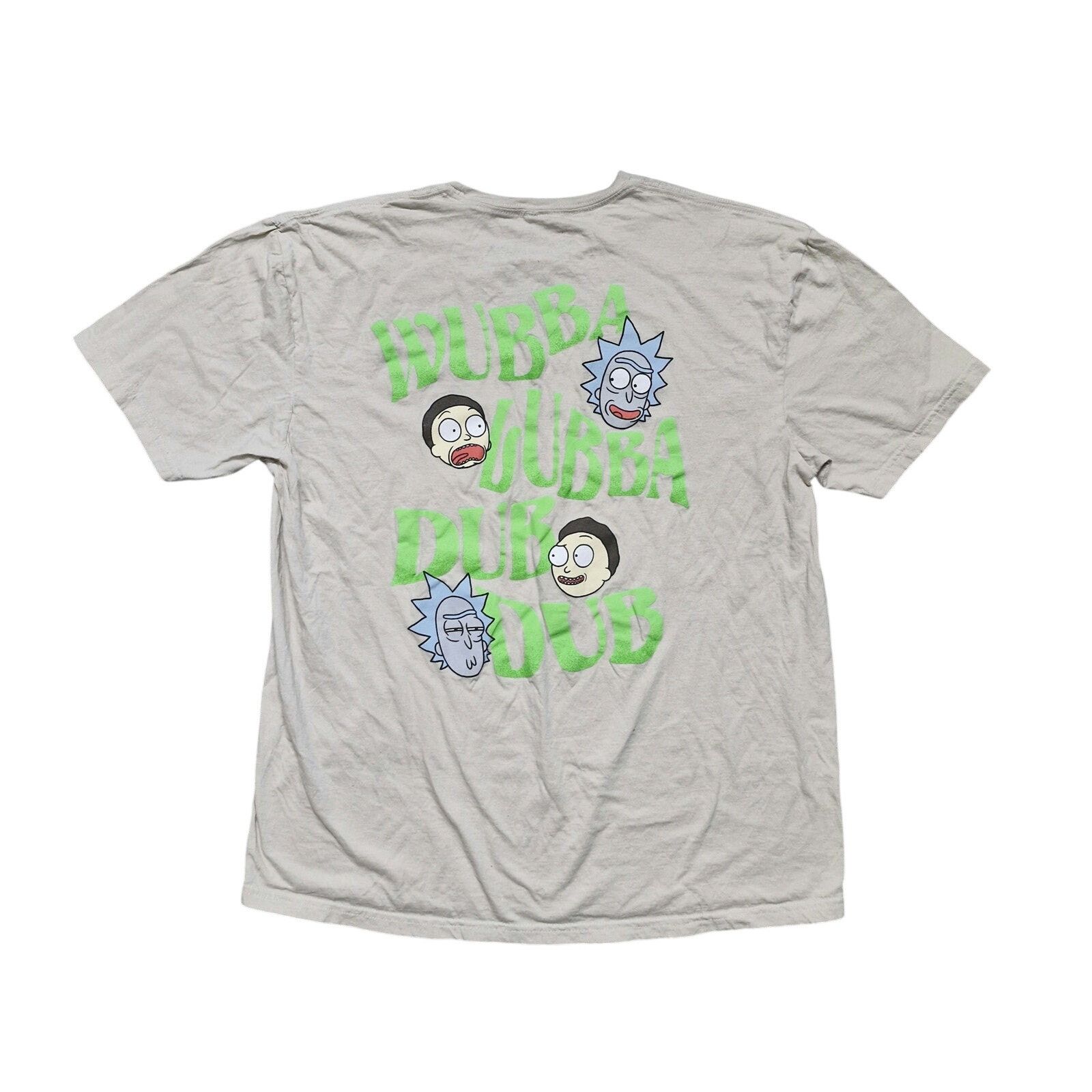 Ripple Junction Rick and Morty “Wubba Lubba Dub Dub” T-Shirt Men’s XL Size US XL / EU 56 / 4 - 5 Thumbnail