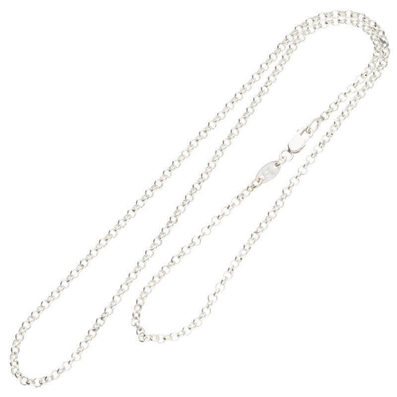 Chrome Hearts Chrome Hearts Silver Roll Chain Necklace Size ONE SIZE - 2 Thumbnail