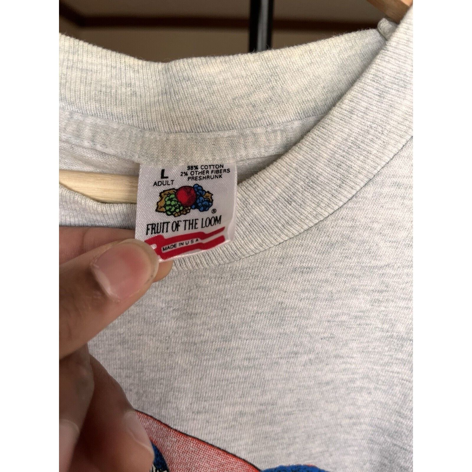 Vintage VINTAGE SINGLE STITCH ANIMAL BIRD PARROT GRAPHIC T SHIRT 90S Size US L / EU 52-54 / 3 - 4 Thumbnail