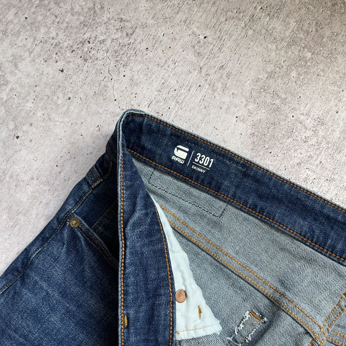 G-Star × Jean Gstar Raw 3301 Skinny Size US 38 / EU 54 - 9 Thumbnail