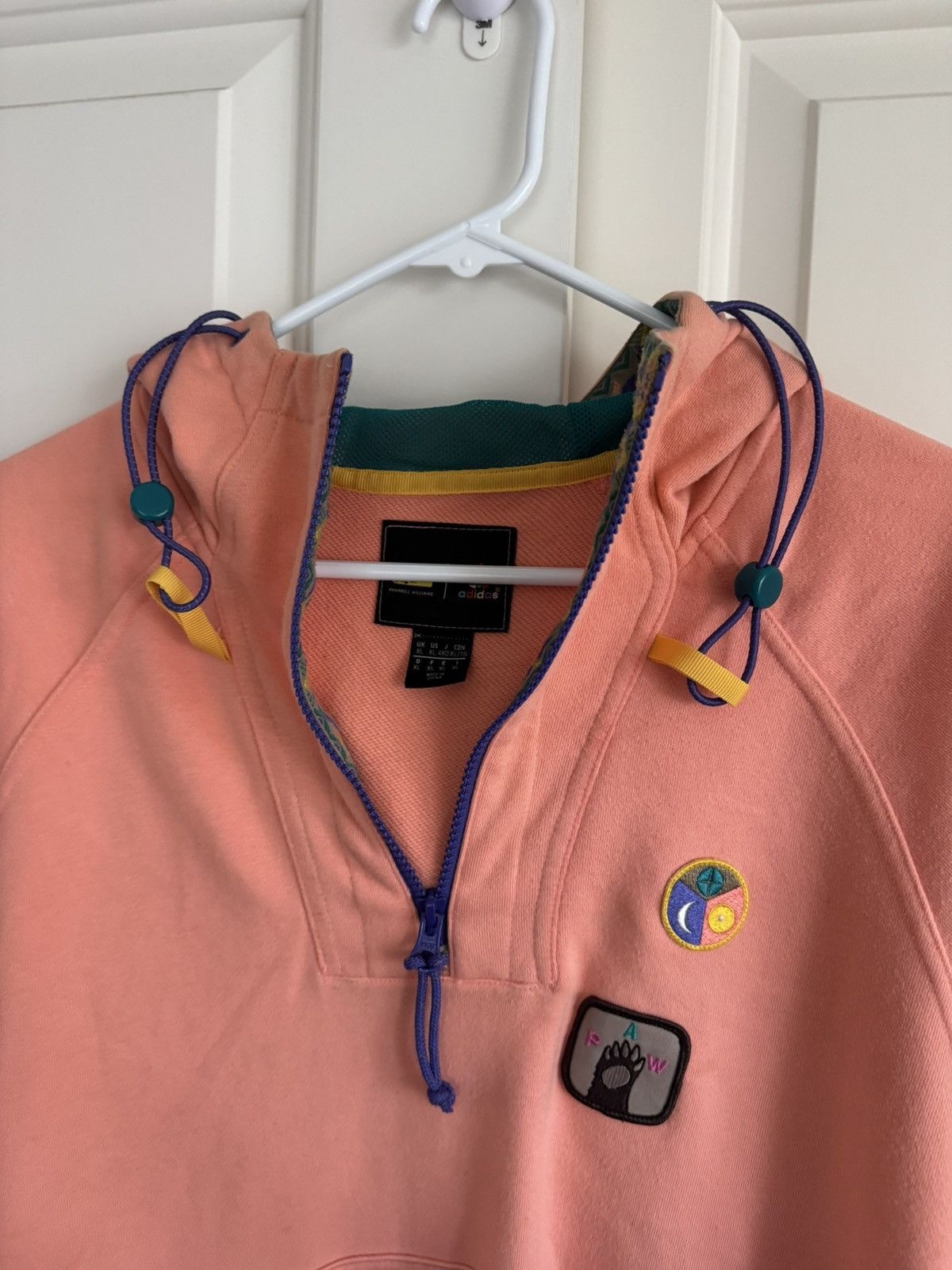Adidas × Human Made Adidas x Pharrell Williams quarter zip hoodie Size US XL / EU 56 / 4 - 6 Thumbnail