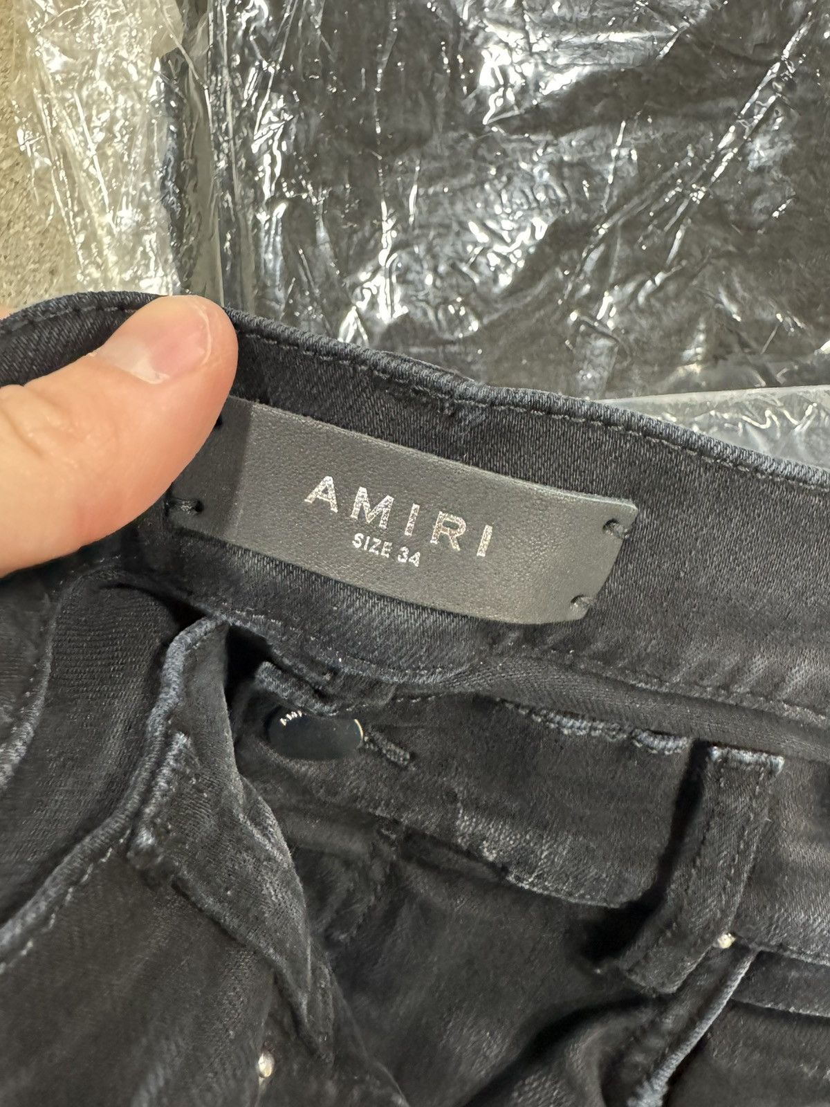 Amiri Amiri Core Logo Black Jeans NEW 1300$ Size US 34 / EU 50 - 8 Thumbnail
