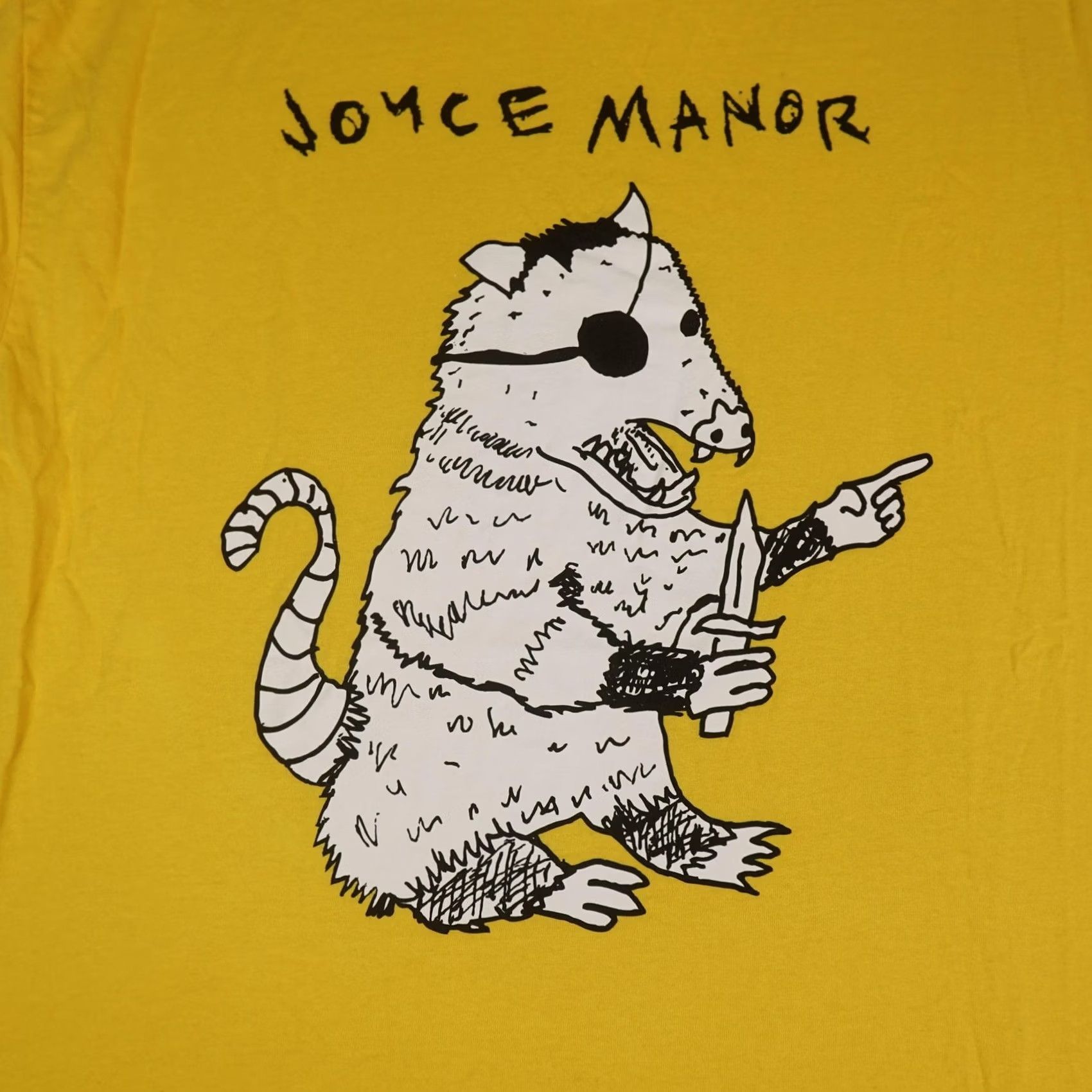 Gildan Joyce Manor Shirt Mens XL Yellow Gildan Possum Graphic Punk Band Midwest Emo Size US XL / EU 56 / 4 - 6 Thumbnail